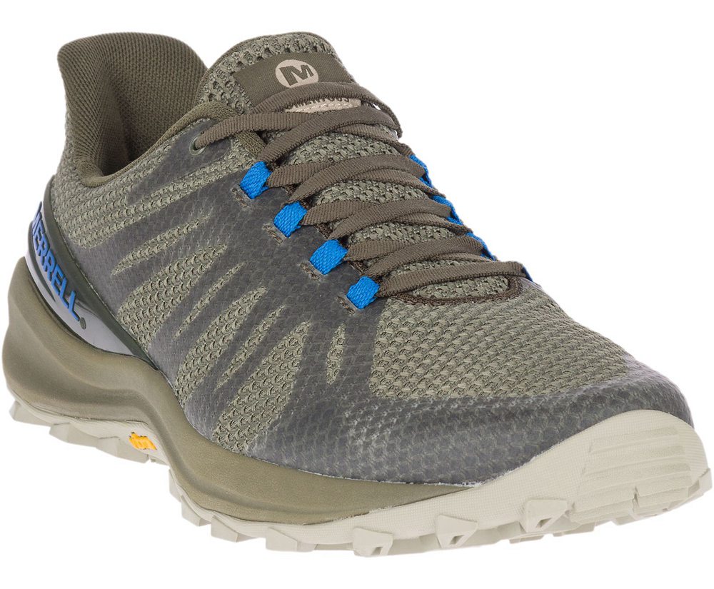 Buty Sportowe Merrell Męskie Oliwkowe - Momentous - 863179-TDI